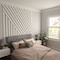 Ekena Millwork 94H x 3/8T Adjustable PVC Slat Wall Panel Kit w/ 4W Slats, Unfinished contains 11 Slats SWP55X94X0375UN - alternate 8